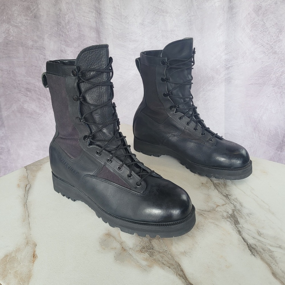 Belleville Size 11 W Gore-Tex Military Combat Boots Black Men's